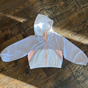 Athleta girls zip up jacket